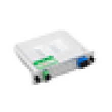 SC / PC 1 X 8 chip inserido fibra óptica PLC splitter, baixa inserção perda fibra acoplador plc divisor